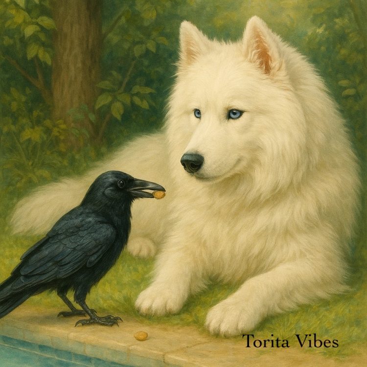 Un Cuervo 🐦⬛ y Un Husky 🐺